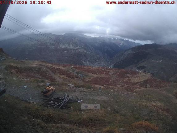 Webcam SkiArena - Andermatt Sedrun: Mittelstation Gurschen, Andermatt