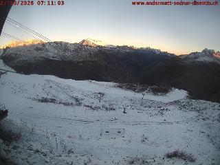 SkiArena - Andermatt Sedrun: Mittelstation Gurschen, Andermatt (skiarena.ch)