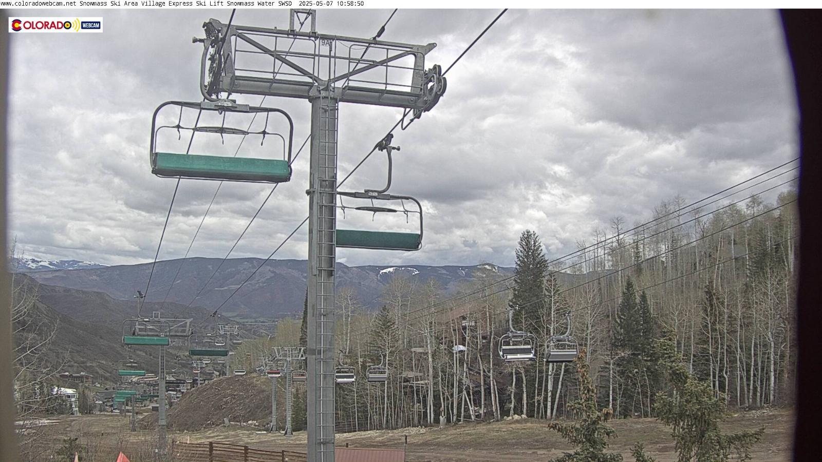 Webcam Snowmass: Express lift