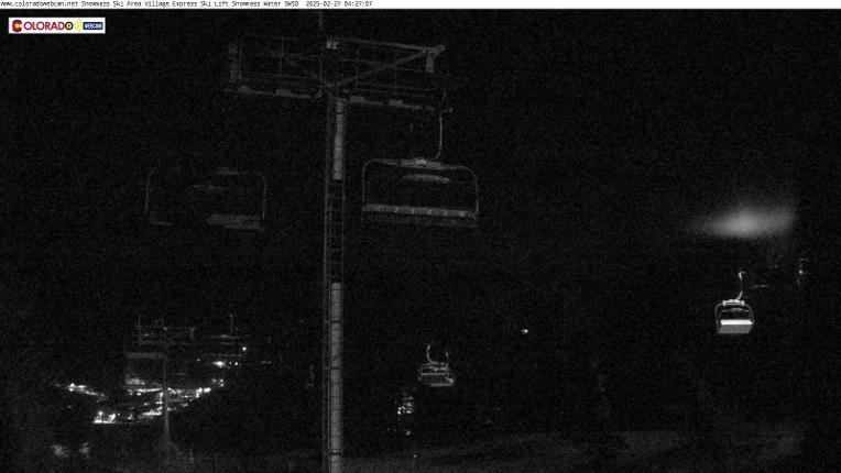 Webcam Snowmass: Express lift