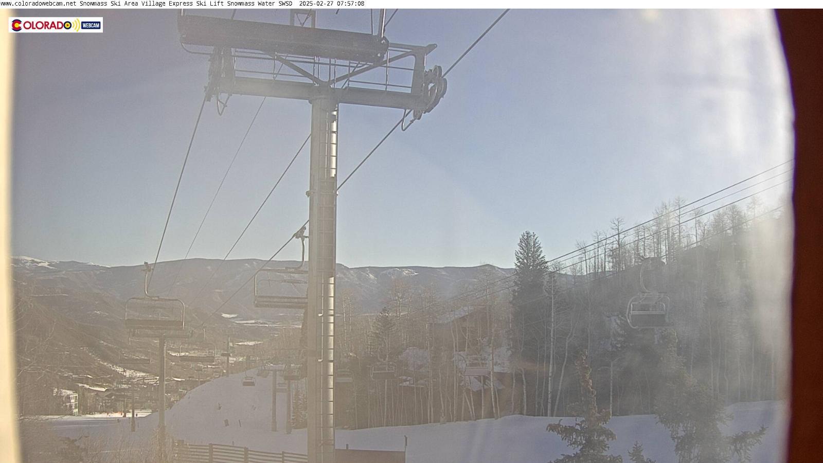 Webcam Snowmass: Express lift