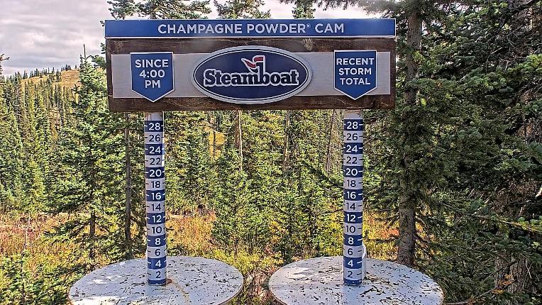 Webcam Steamboat: Champagne Snow Stake