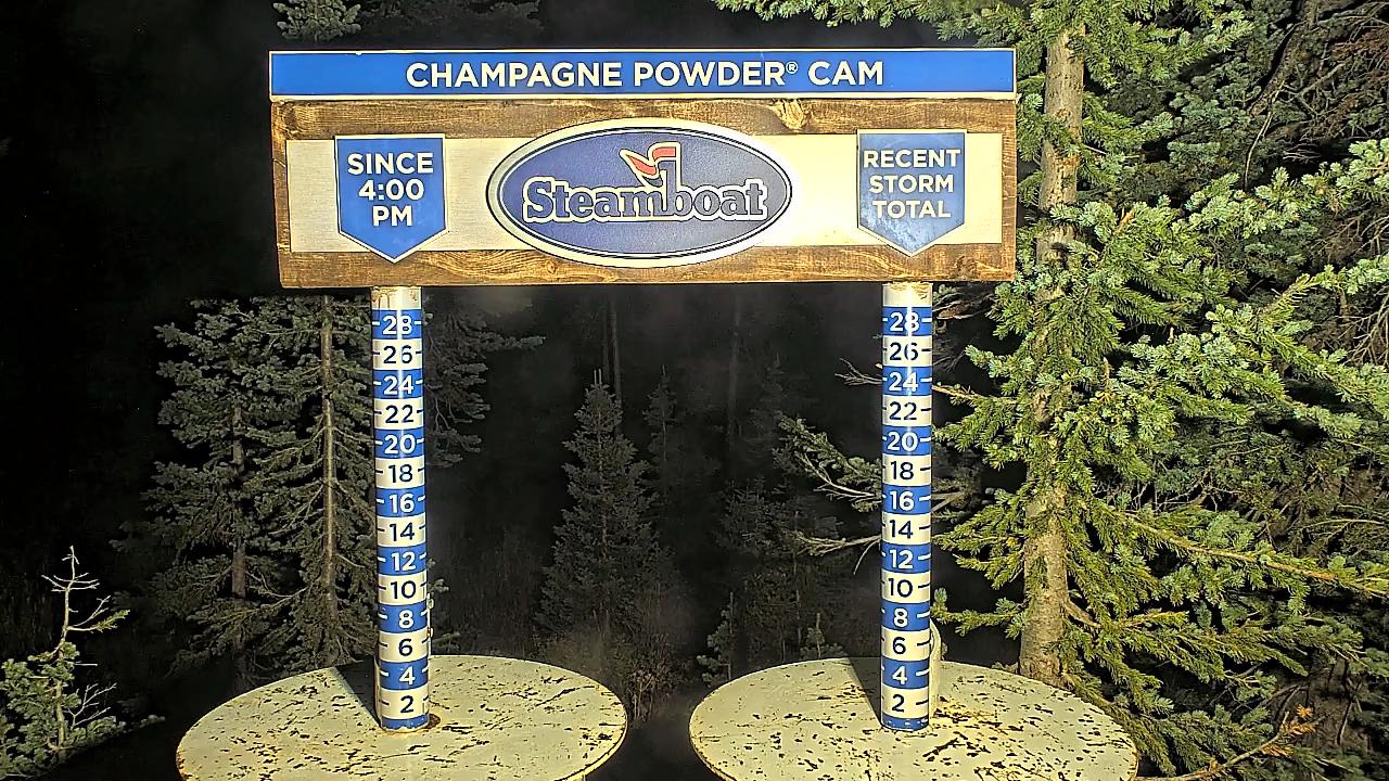 Webcam Steamboat: Champagne Snow Stake
