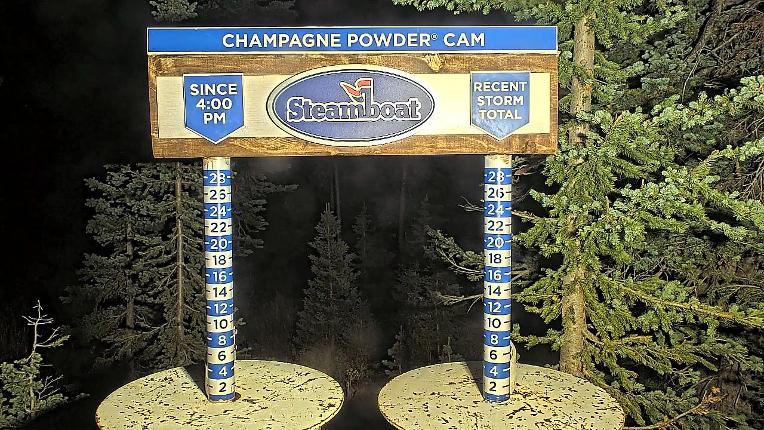 Webcam Steamboat: Champagne Snow Stake