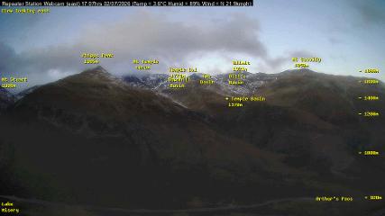 Temple Basin webcam