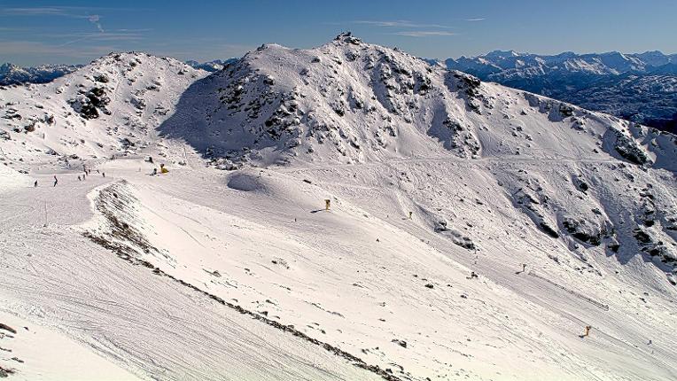 Webcam The Remarkables: Sugar bowl from base
