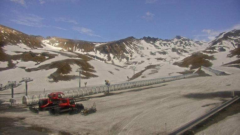Webcam The Remarkables: Sugar bowl from base