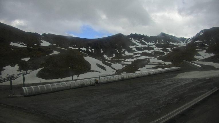 Webcam The Remarkables: Sugar bowl from base