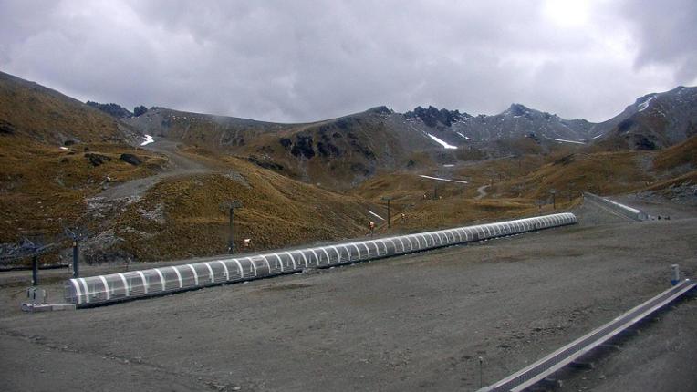 Webcam The Remarkables: Sugar bowl from base