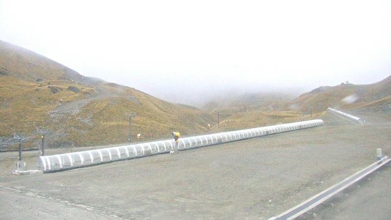 Webcam The Remarkables: Sugar bowl from base
