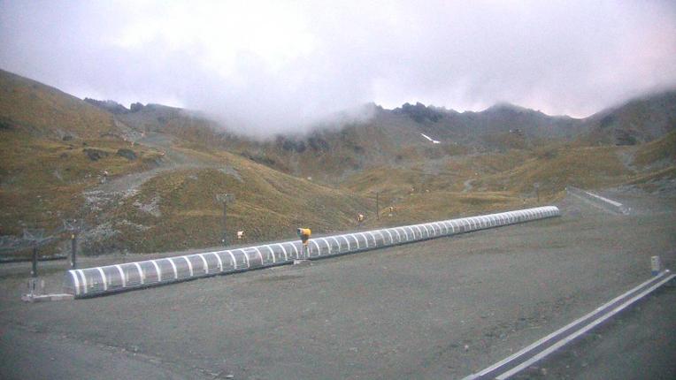 Webcam The Remarkables: Sugar bowl from base