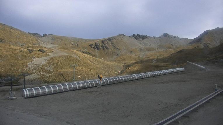 Webcam The Remarkables: Sugar bowl from base