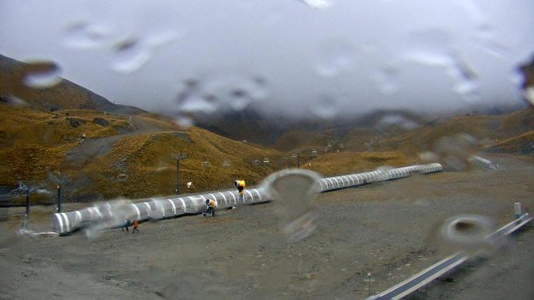 Webcam The Remarkables: Sugar bowl from base