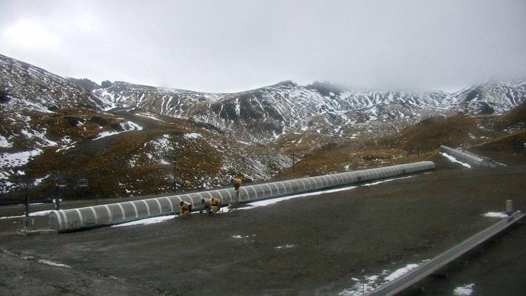 Webcam The Remarkables: Sugar bowl from base