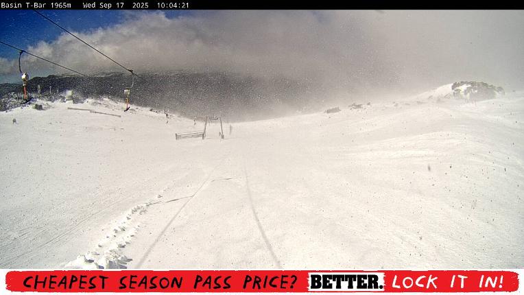Webcam Thredbo: Basin T-Bar