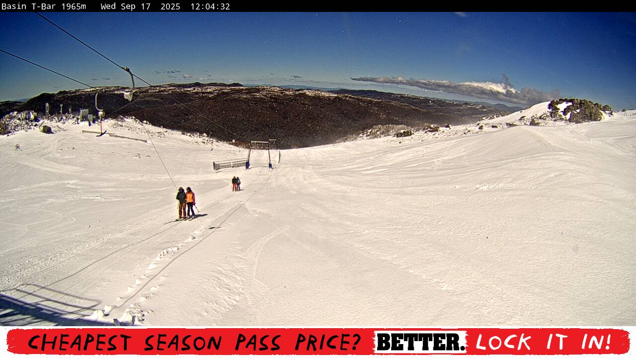 Webcam Thredbo: Basin T-Bar