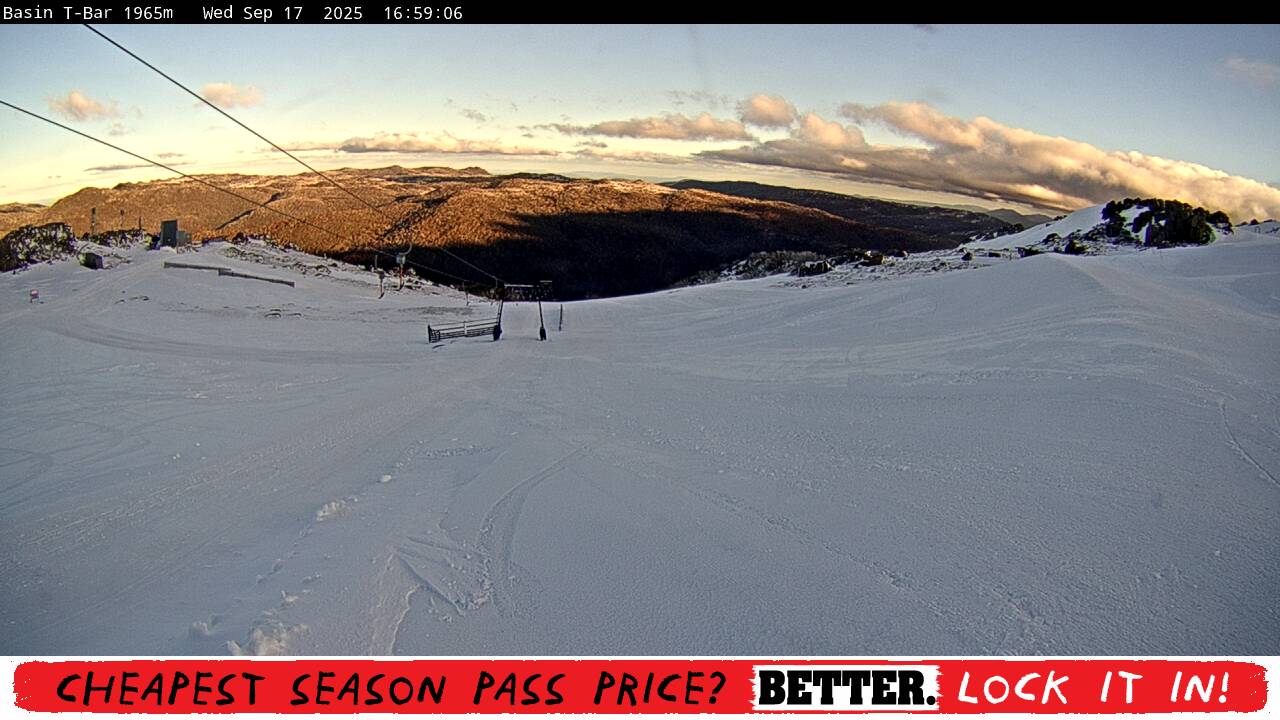 Webcam Thredbo: Basin T-Bar