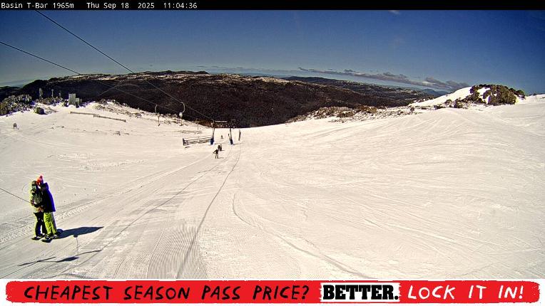 Webcam Thredbo: Basin T-Bar