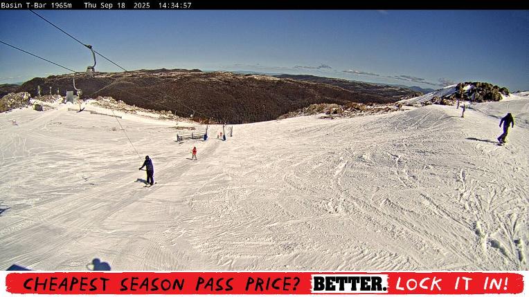 Webcam Thredbo: Basin T-Bar