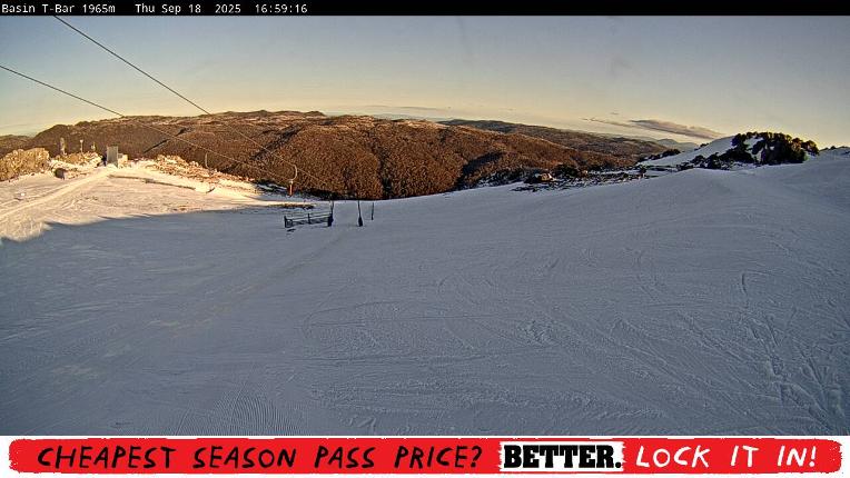 Webcam Thredbo: Basin T-Bar
