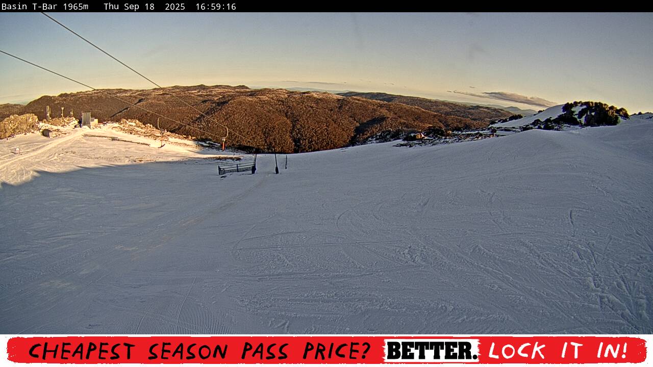 Webcam Thredbo: Basin T-Bar