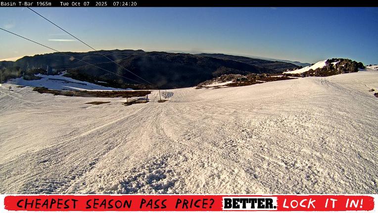 Webcam Thredbo: Basin T-Bar