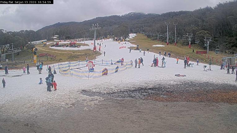 Webcam Thredbo: Friday Flat
