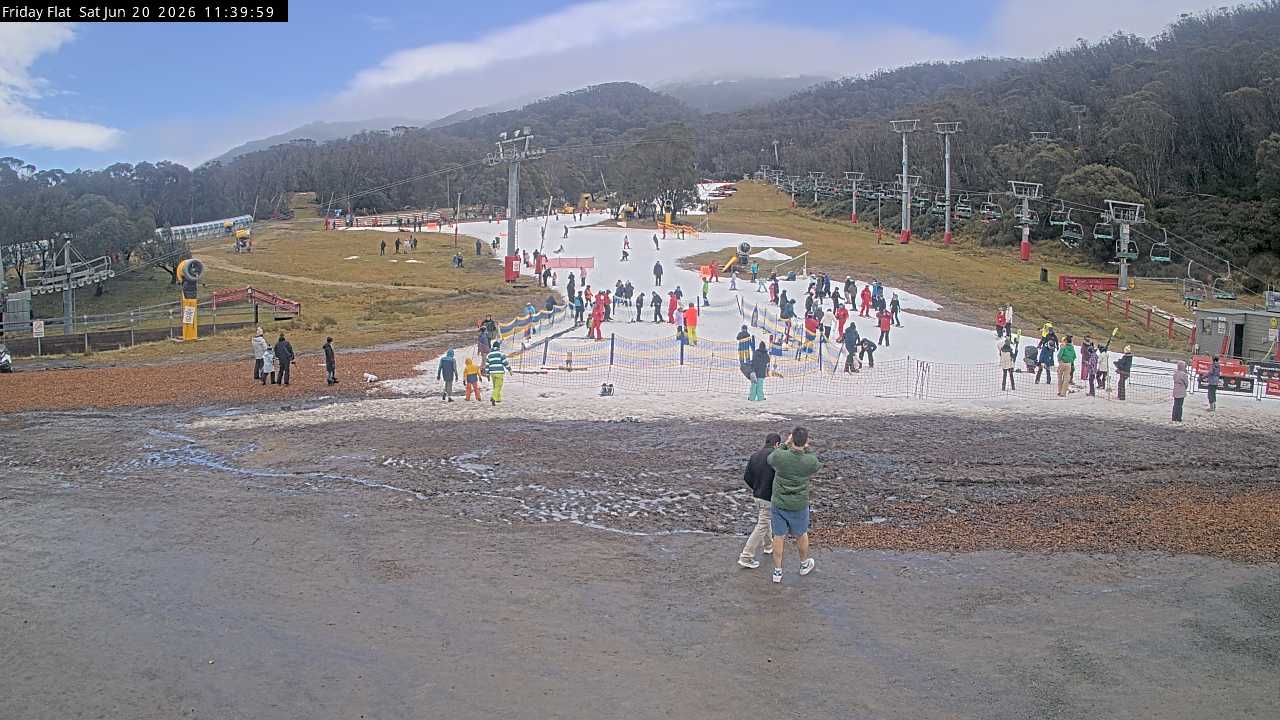 Webcam Thredbo: Friday Flat