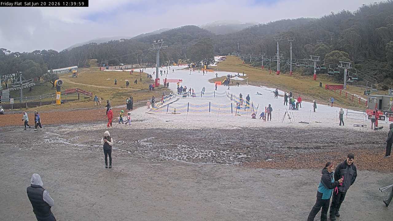 Webcam Thredbo: Friday Flat