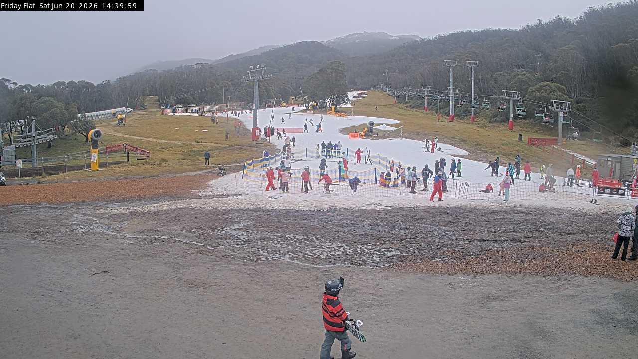 Webcam Thredbo: Friday Flat