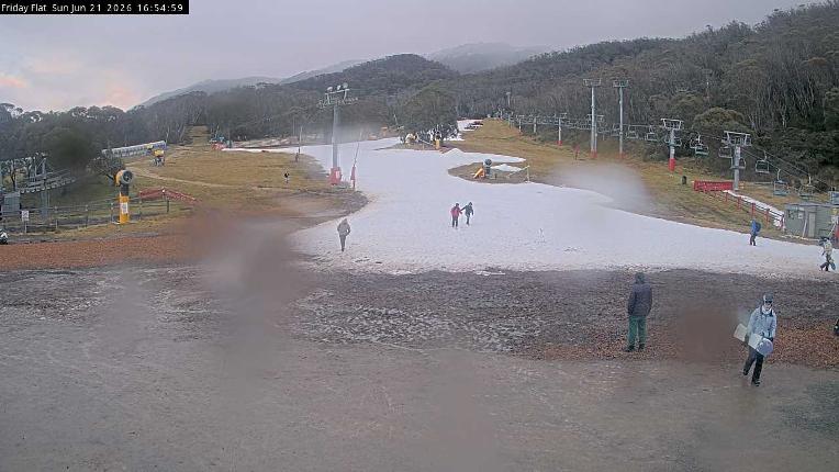 Webcam Thredbo: Friday Flat