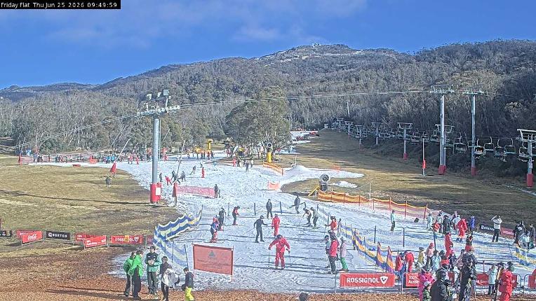 Webcam Thredbo: Friday Flat