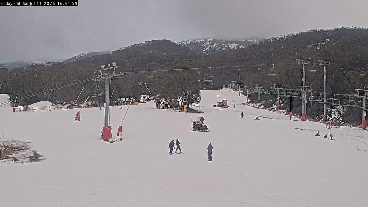 Webcam Thredbo: Friday Flat