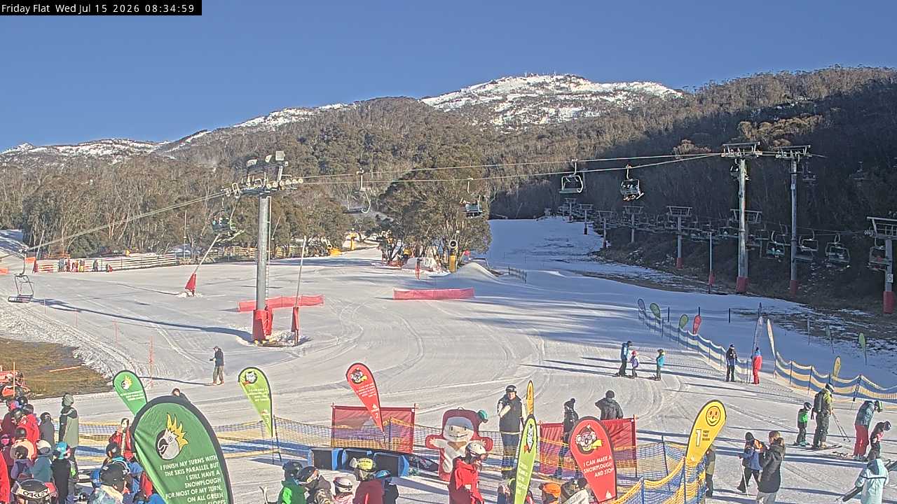 Webcam Thredbo: Friday Flat