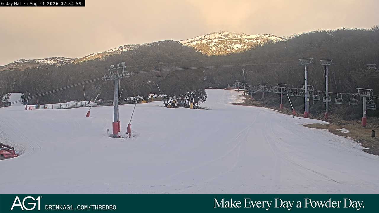 Webcam Thredbo: Friday Flat