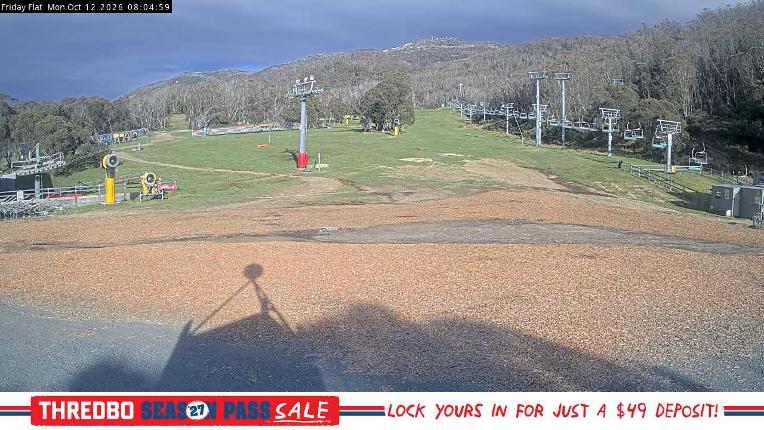 Webcam Thredbo: Friday Flat