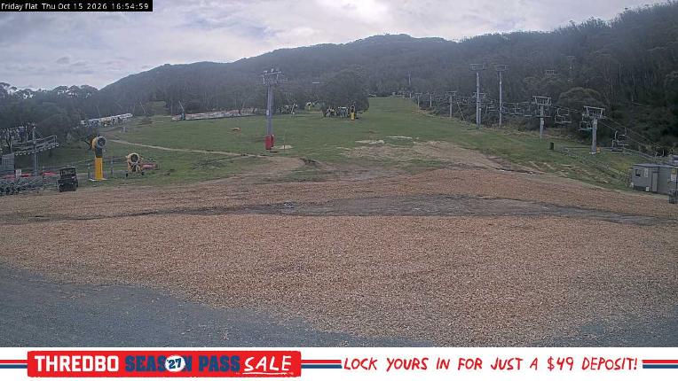 Webcam Thredbo: Friday Flat