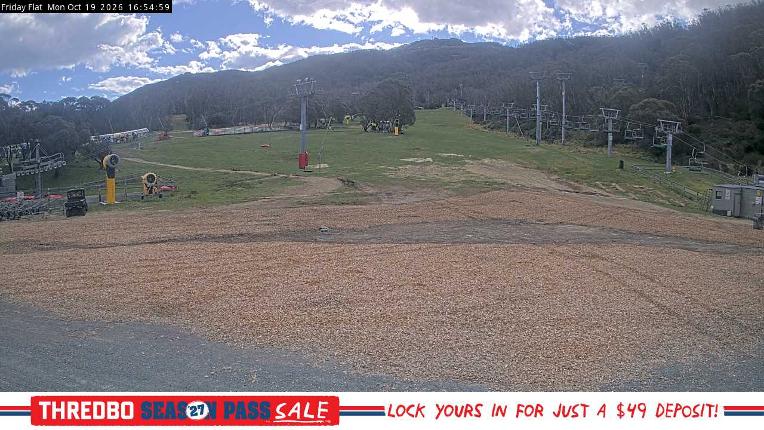 Webcam Thredbo: Friday Flat