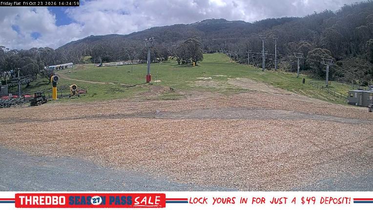 Webcam Thredbo: Friday Flat
