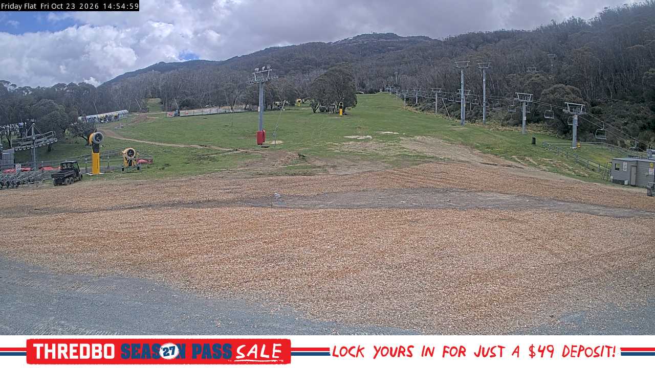 Webcam Thredbo: Friday Flat