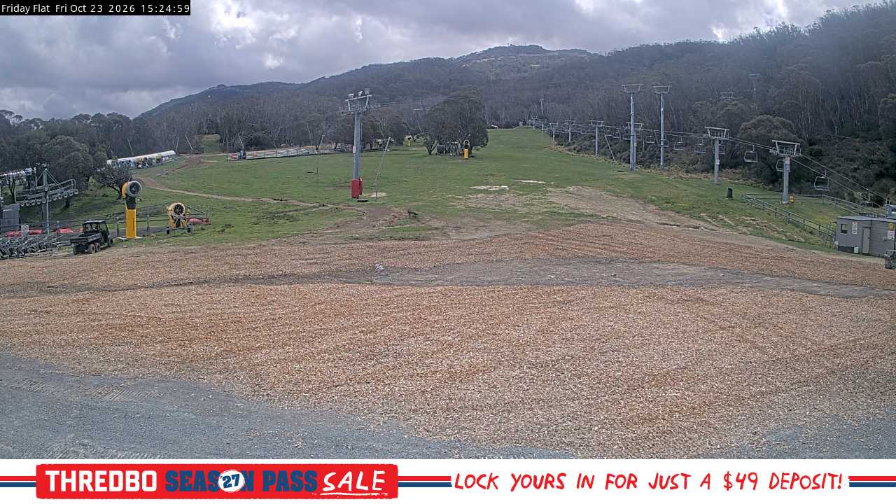 Webcam Thredbo: Friday Flat