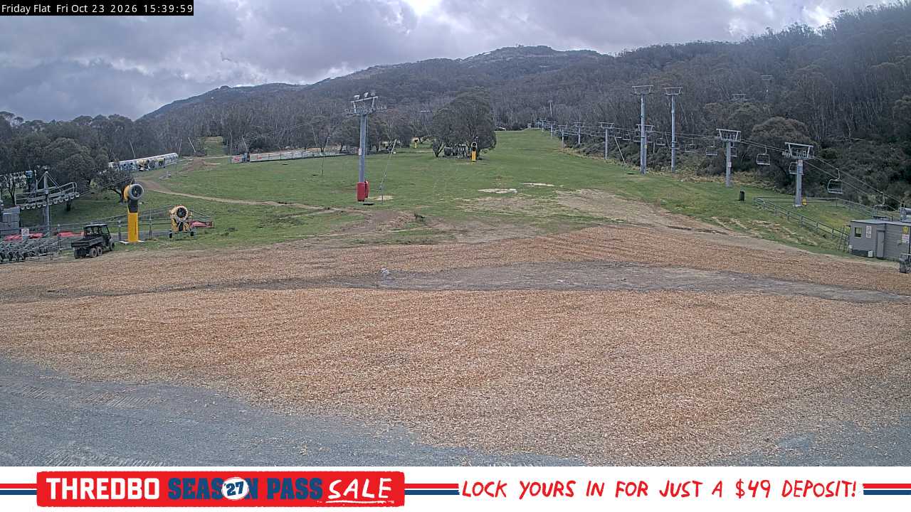 Webcam Thredbo: Friday Flat