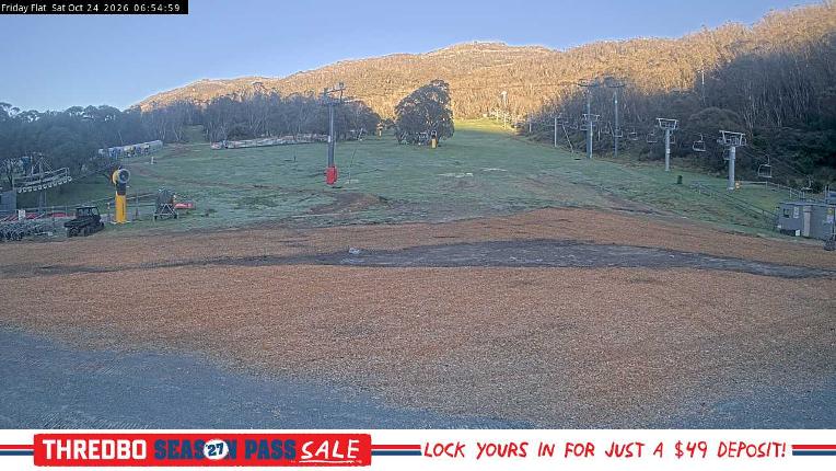 Webcam Thredbo: Friday Flat