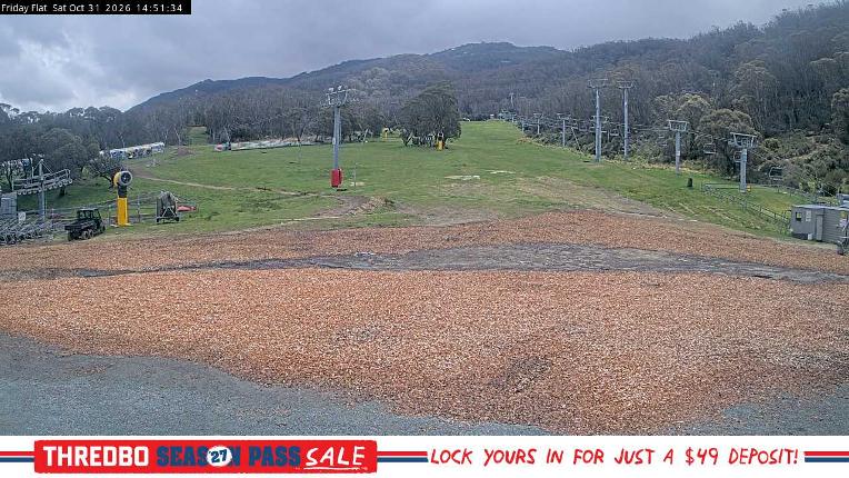 Webcam Thredbo: Friday Flat