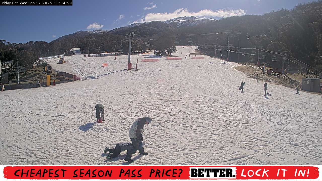 Webcam Thredbo: Friday Flat