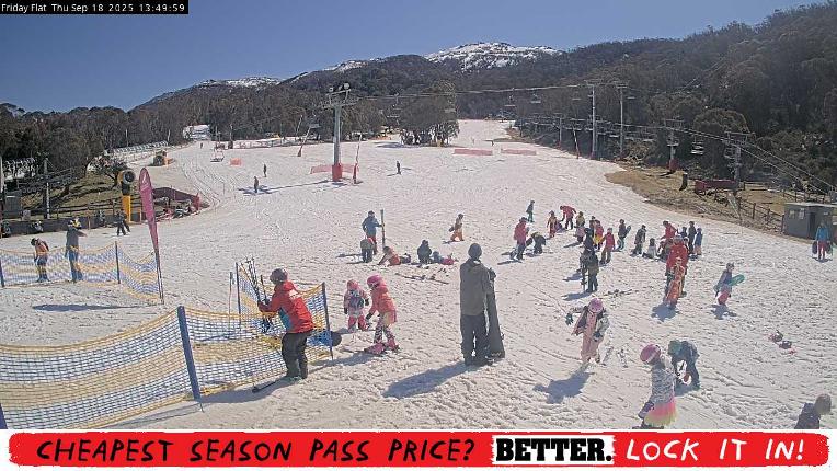 Webcam Thredbo: Friday Flat