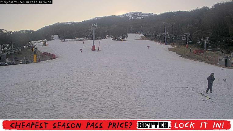 Webcam Thredbo: Friday Flat