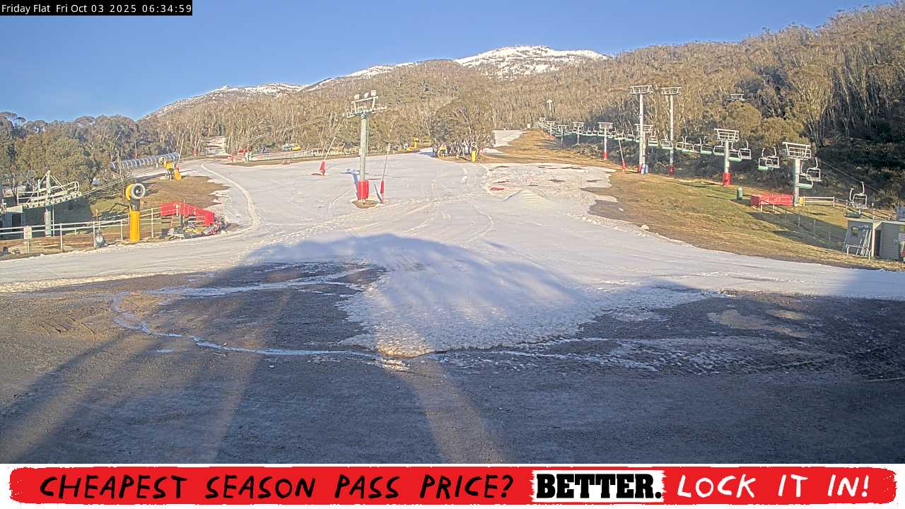 Webcam Thredbo: Friday Flat
