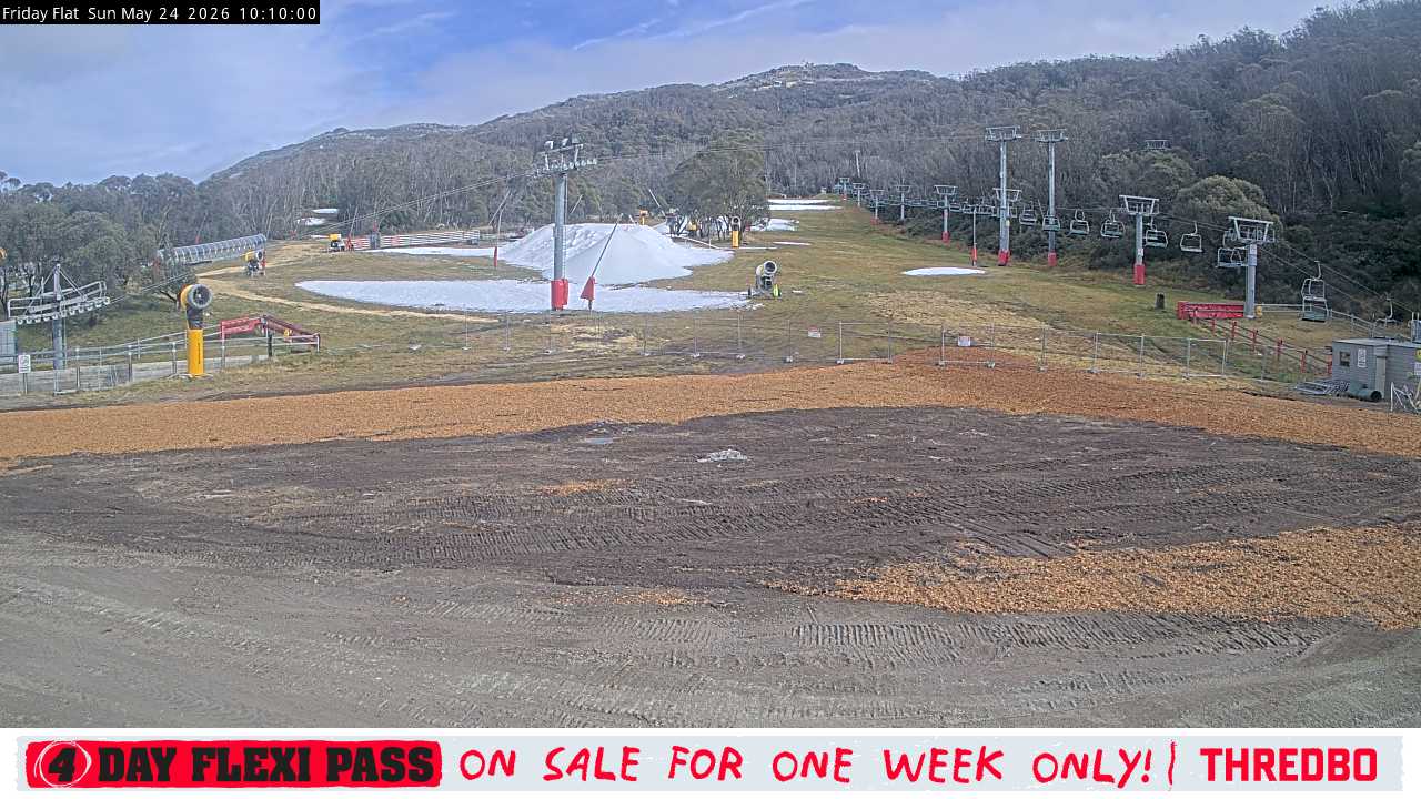 Webcam Thredbo: Friday Flat