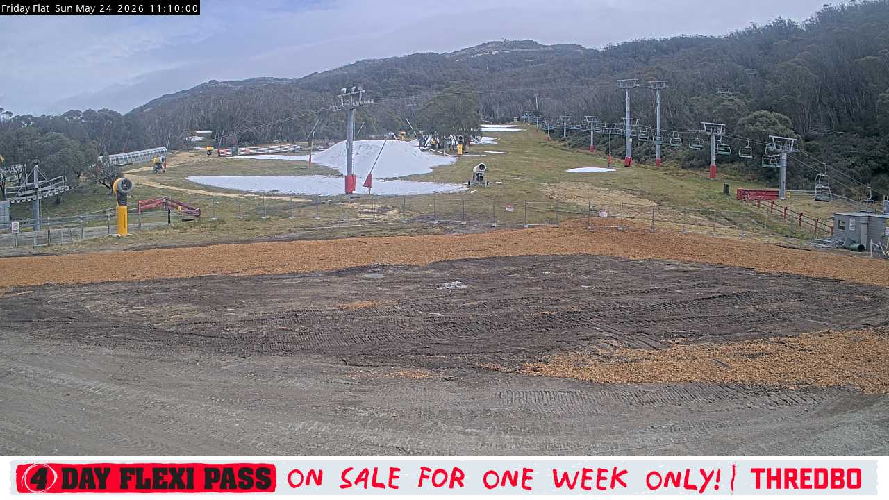 Webcam Thredbo: Friday Flat